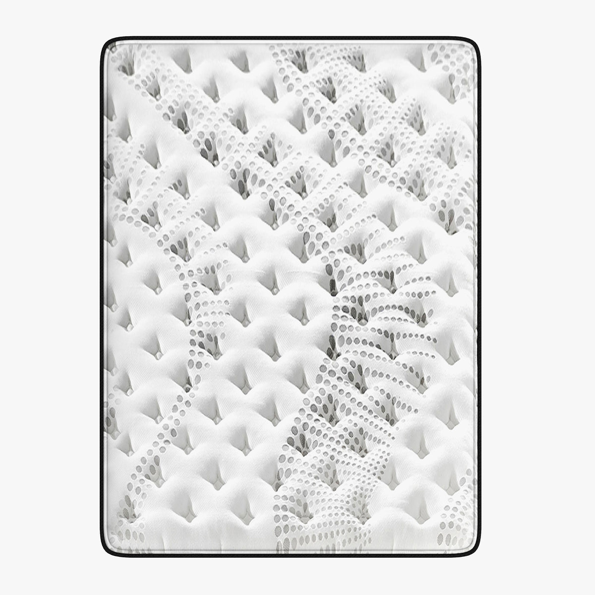 Luxopedic Pocket Spring Mattress 5 Zone 32CM Euro Top Memory Double, White