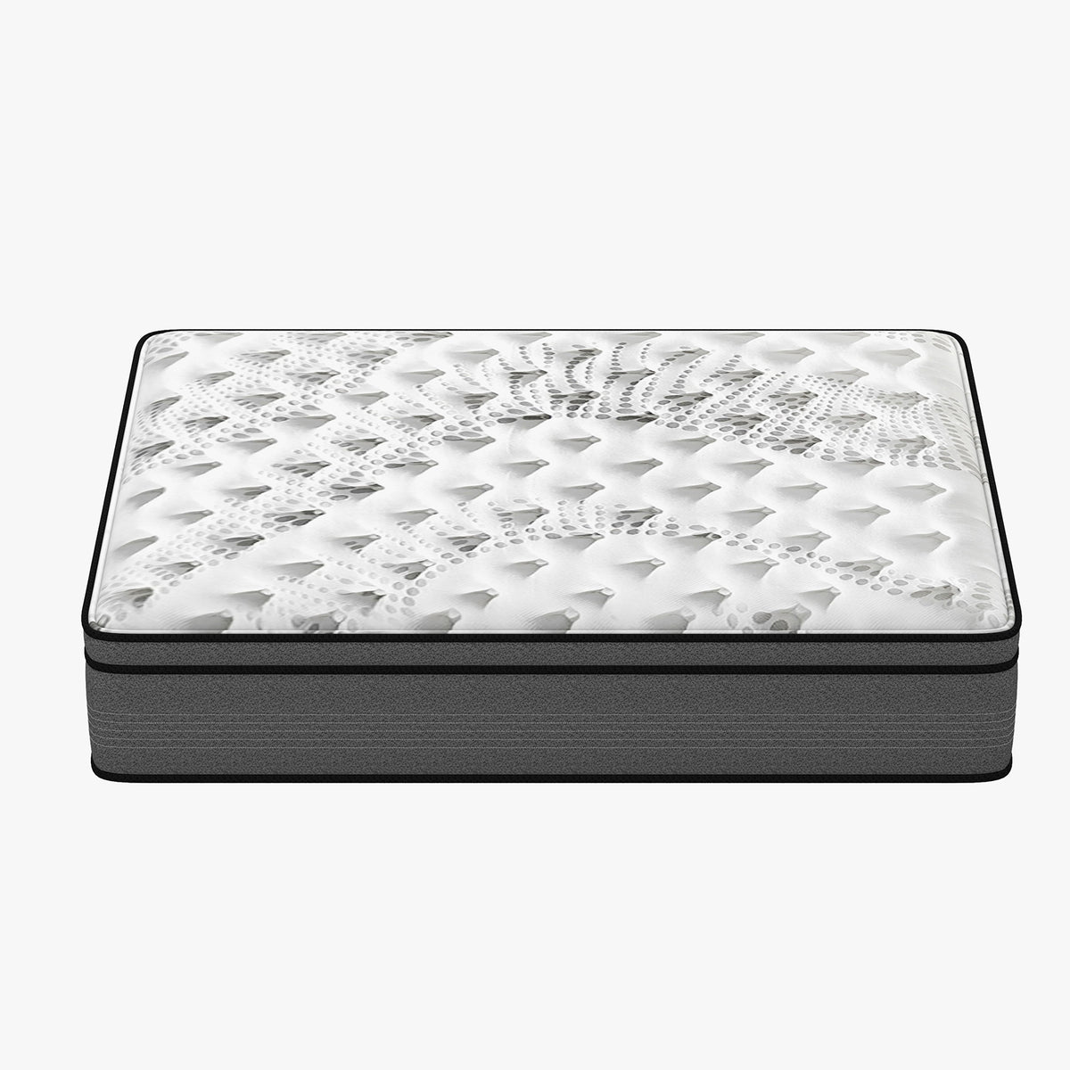 Luxopedic Pocket Spring Mattress 5 Zone 32CM Euro Top Memory Double, White