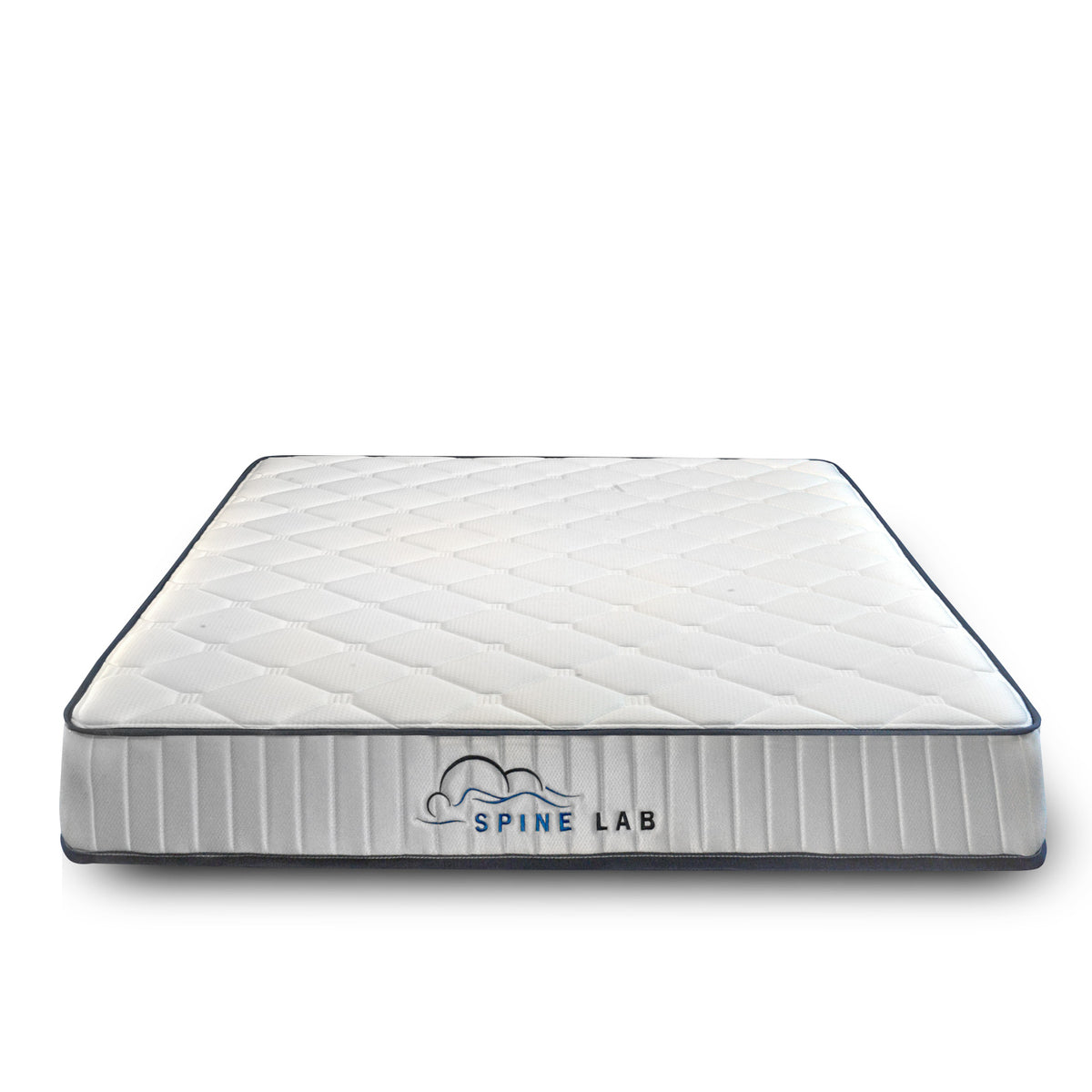 Spine-Lab Mattress 5 Zone 21cm Medium Firm Foam Bonnell Queen, White