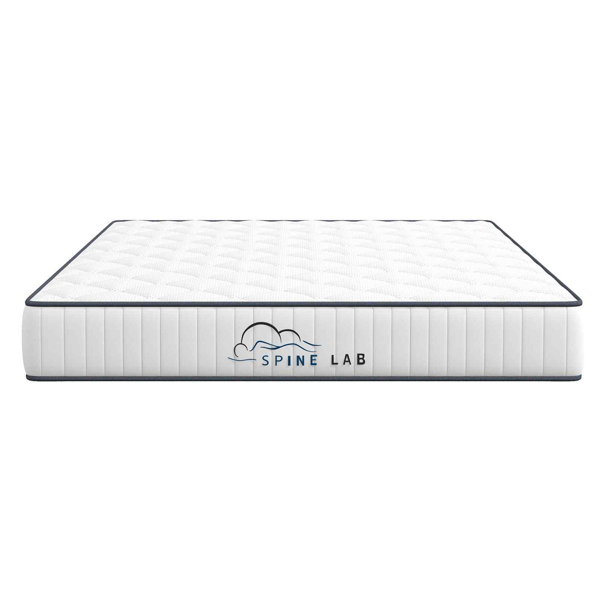 Spine-Lab Mattress 5 Zone 21cm Medium Firm Foam Bonnell King Single, White