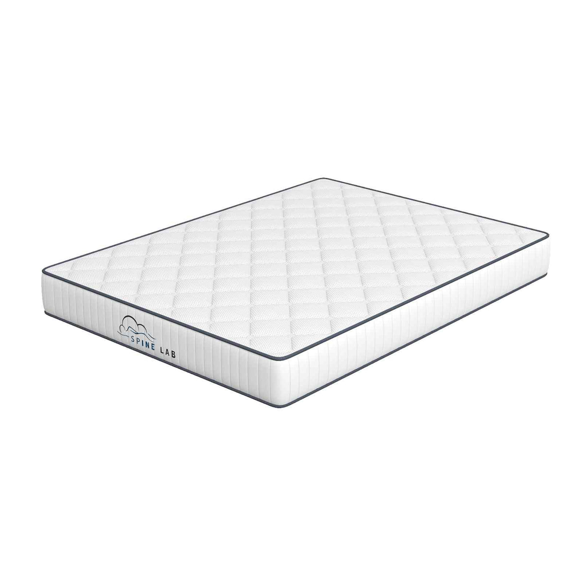 Spine-Lab Mattress 5 Zone 21cm Medium Firm Foam Bonnell King Single, White