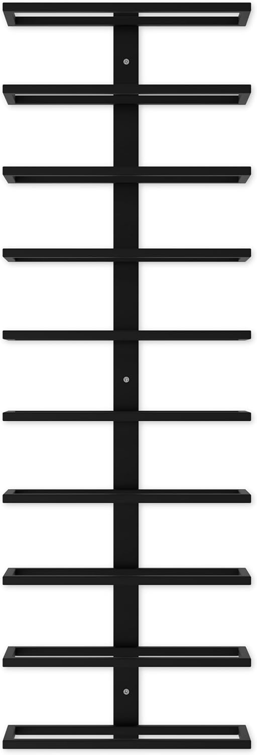 Set 2 Pcs Metal Wall Mount Wine Rack for Wine Bottles, Champagne