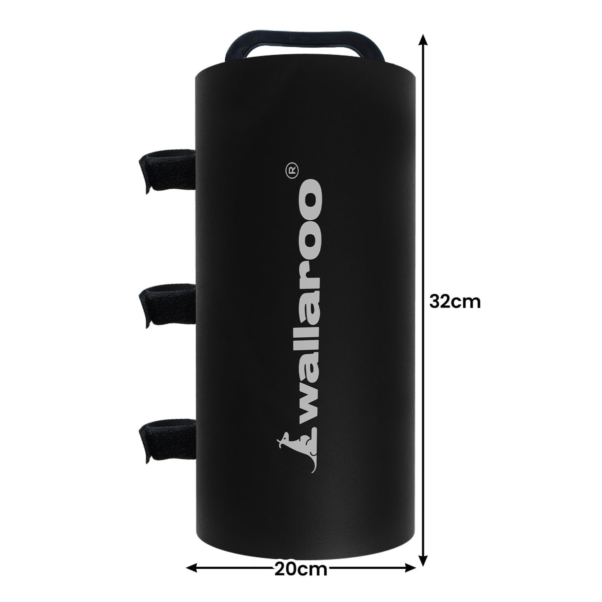 Wallaroo 10L Weight Bags 4 Pcs Gazebo Pods Canopy Eco-friendly, Black