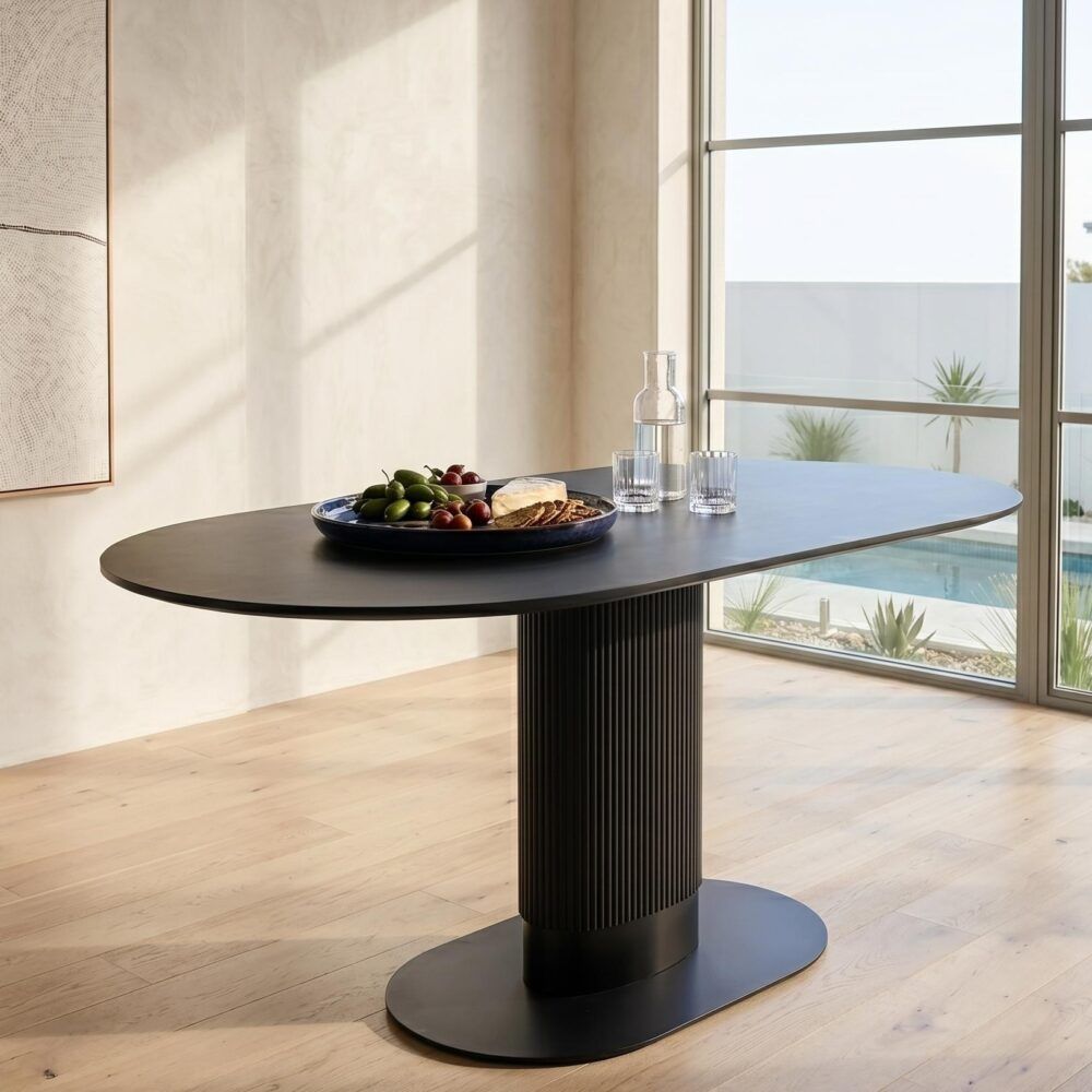 Clara Eclipse Oval Dining Table