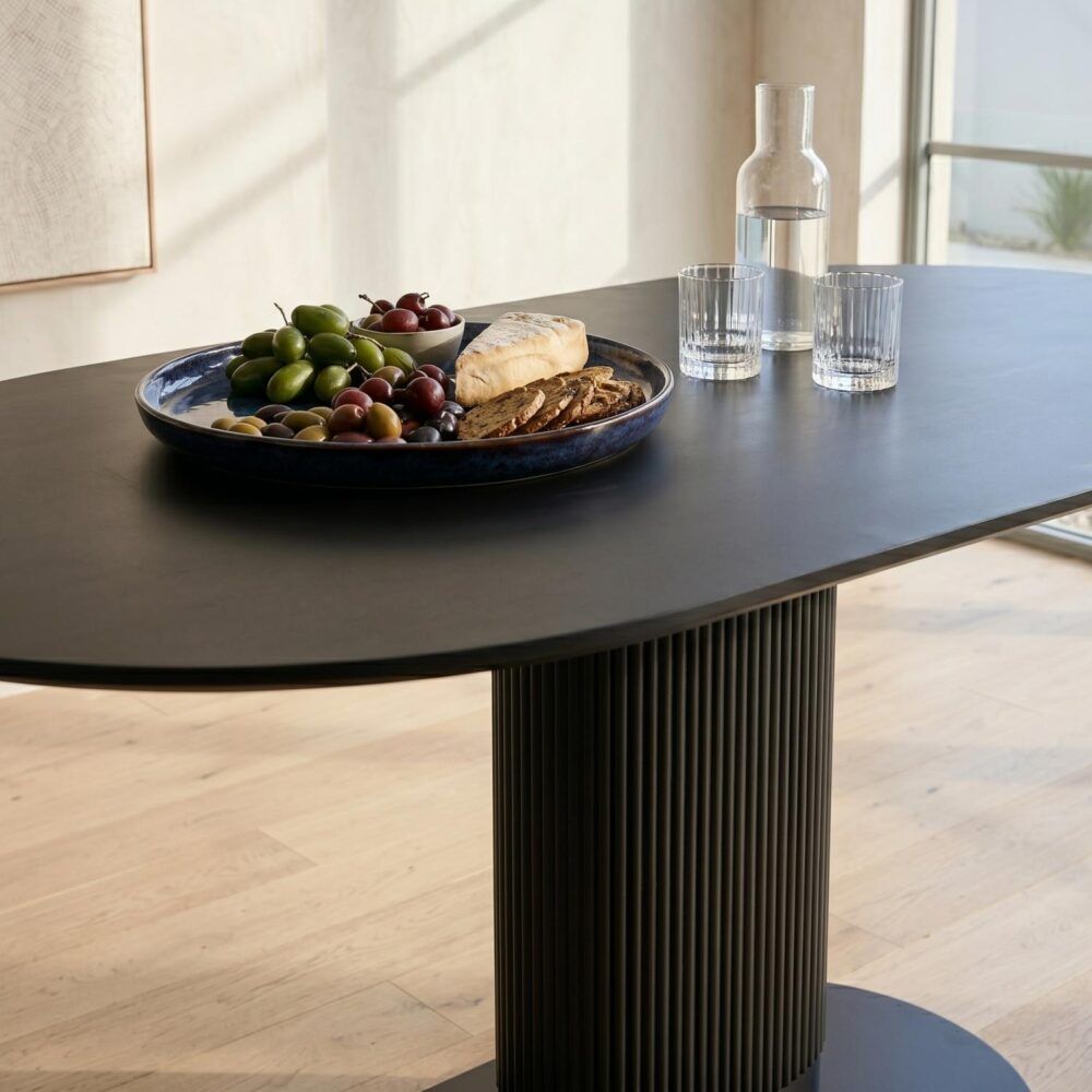 Clara Eclipse Oval Dining Table