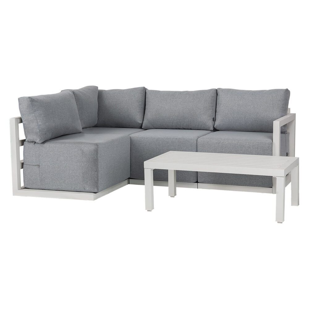 Four-Seat Alfresco Harmony Set – White