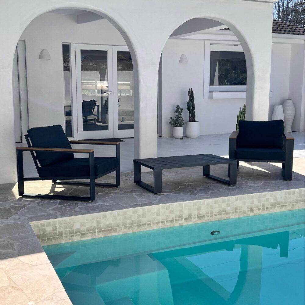 5 Seater Grandeur Lounge Suite – Charcoal Grey
