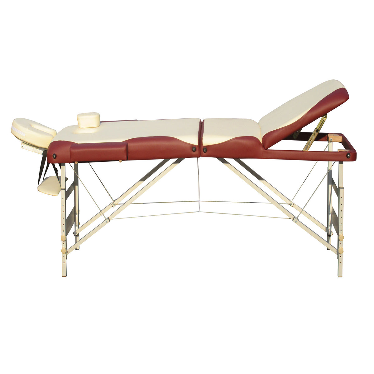 YES4HOMES 3 Fold Portable Aluminium Massage Table Massage