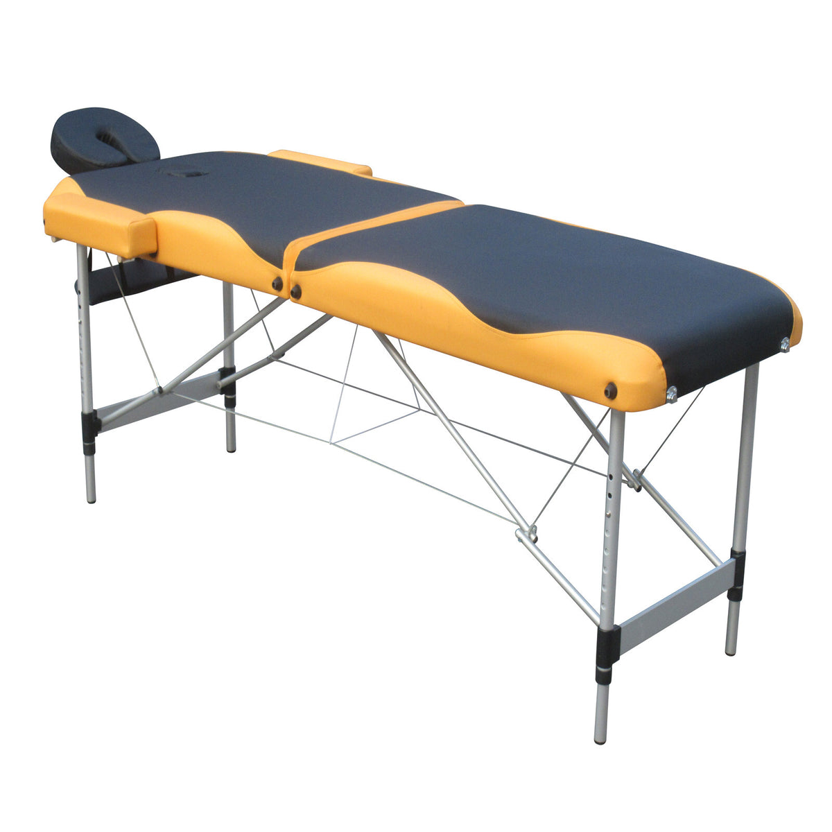 YES4HOMES 2 Fold Portable Aluminium Massage Table Massage