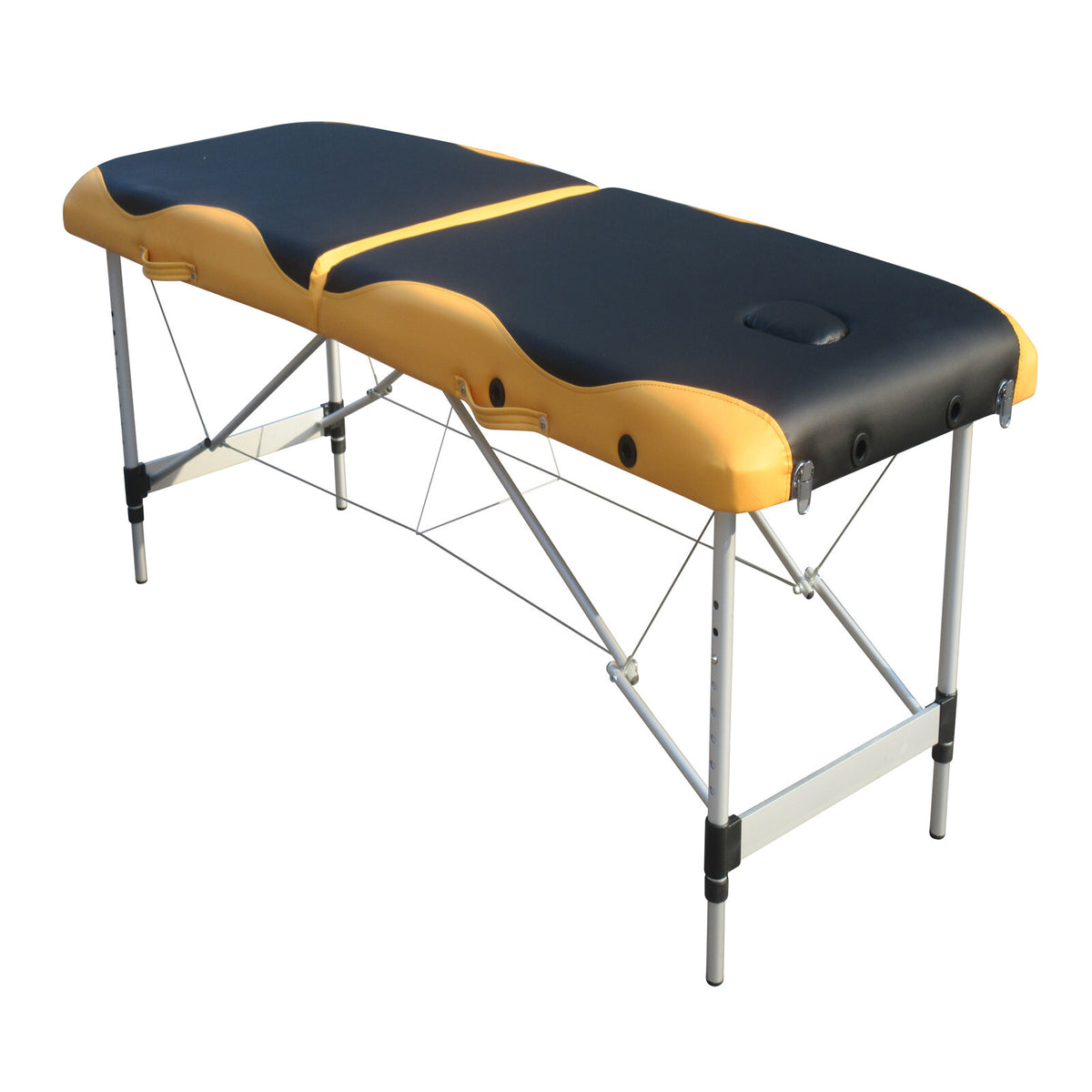 YES4HOMES 2 Fold Portable Aluminium Massage Table Massage