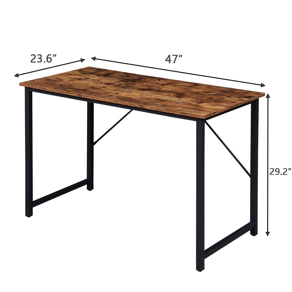YES4HOMES Computer Desk, Sturdy Home Office Desk for Laptop