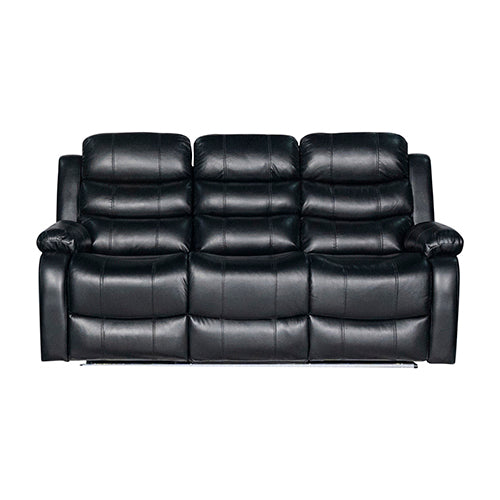3-2 Seater Seater Finest Black Leatherette Recliner Feature