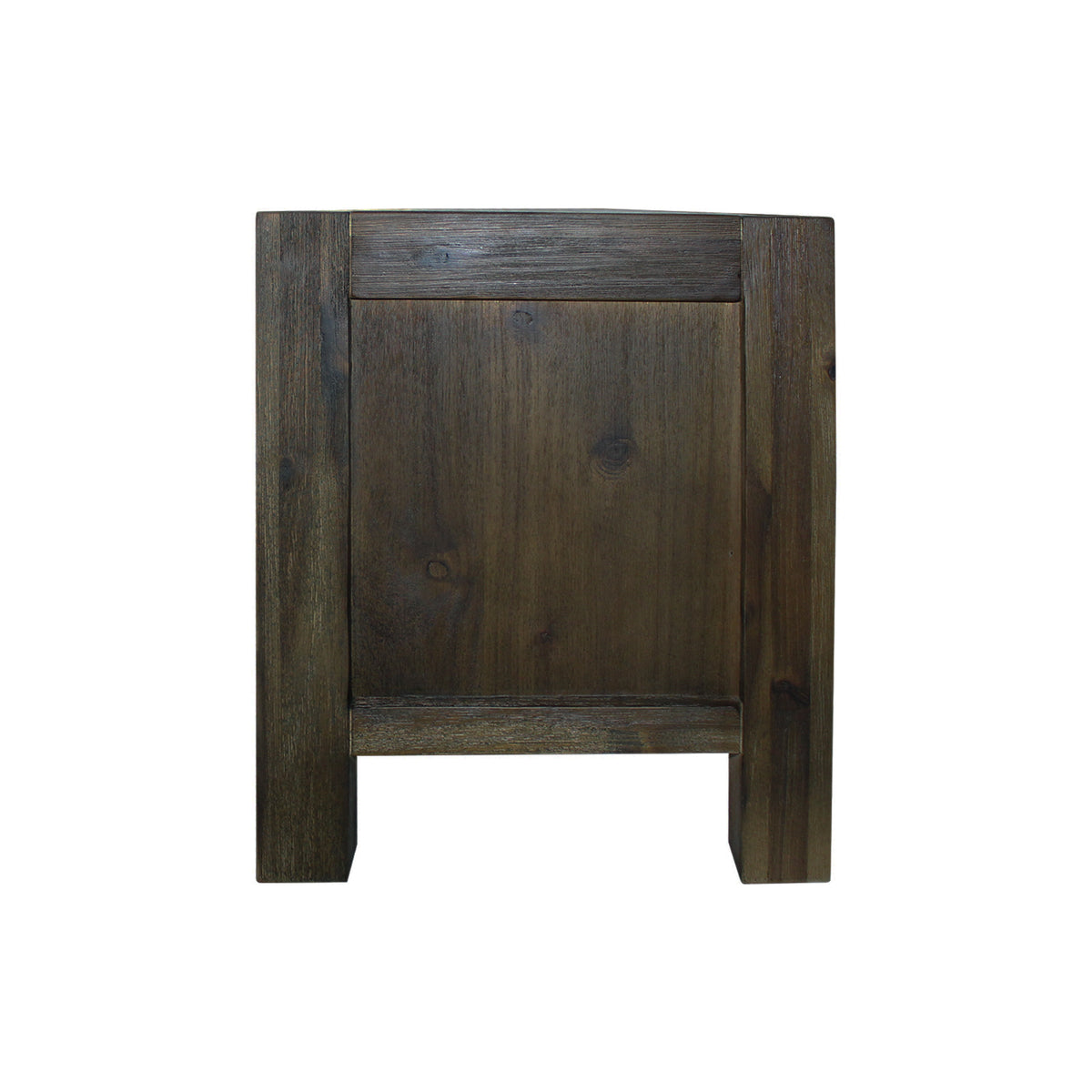 TV Cabinet with 3 Storage Drawers with Shelf Solid Acacia