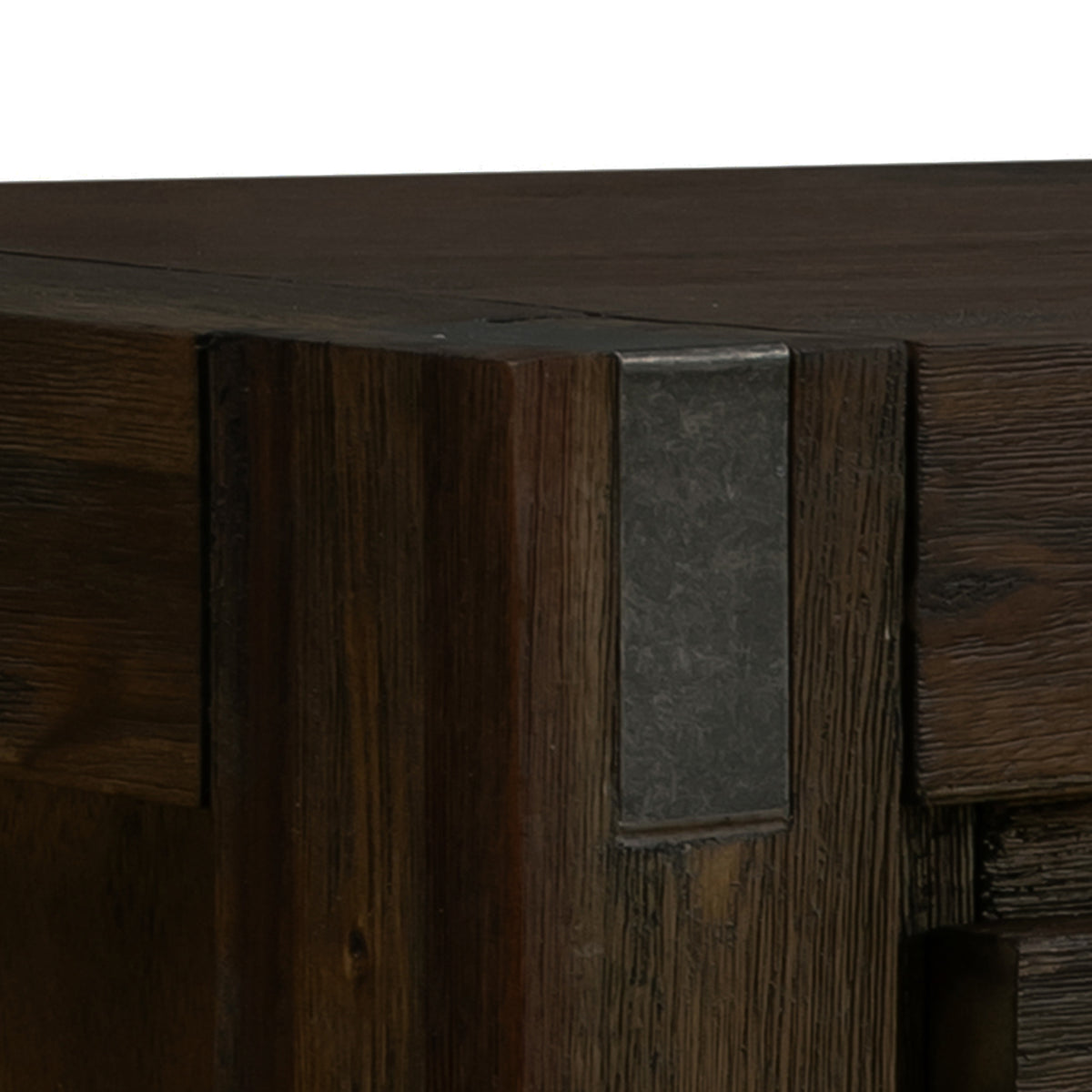 TV Cabinet with 3 Storage Drawers with Shelf Solid Acacia
