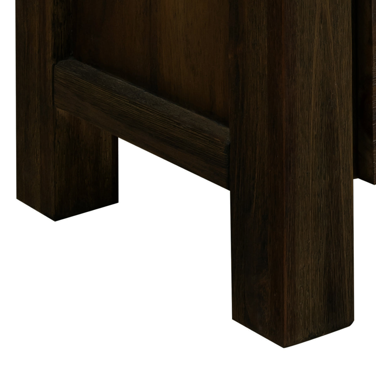 TV Cabinet with 3 Storage Drawers with Shelf Solid Acacia