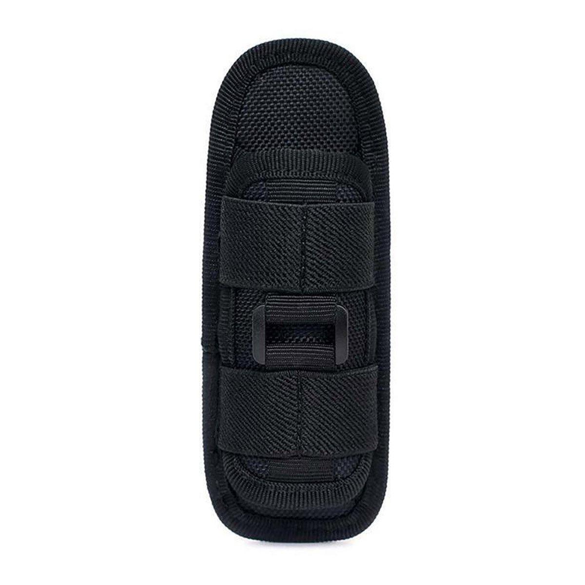 Portable Outdoor Military Flashlight Bag Pouch Tactical Case Holster Belt Holder - Khaki