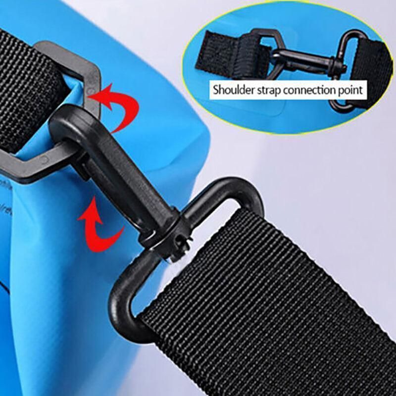 Orange Waterproof Bag Dry Sack Fishing Camping Canoeing Outdoor Sport 2/5/10/15/20/30 L - 10L