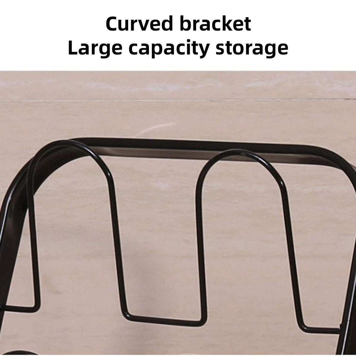 Simple Multi Layer Slipper Storage Rack Organizer for Home Closet Shoe Organizer - Black