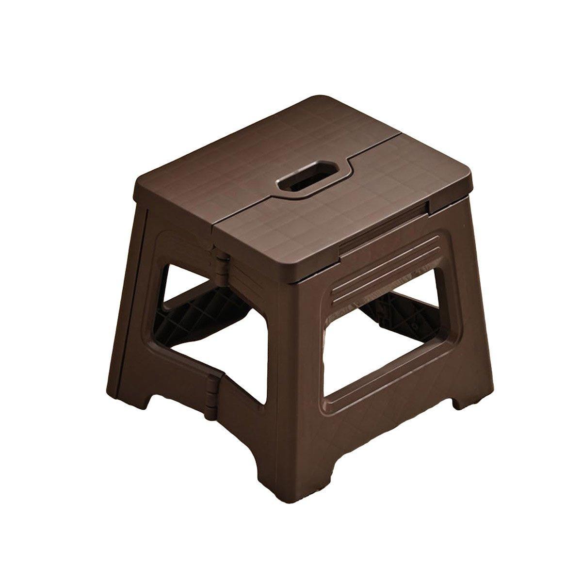 Portable Adjustable Folding Plastic Stool Retractable Outdoor Fishing Chair - Grey