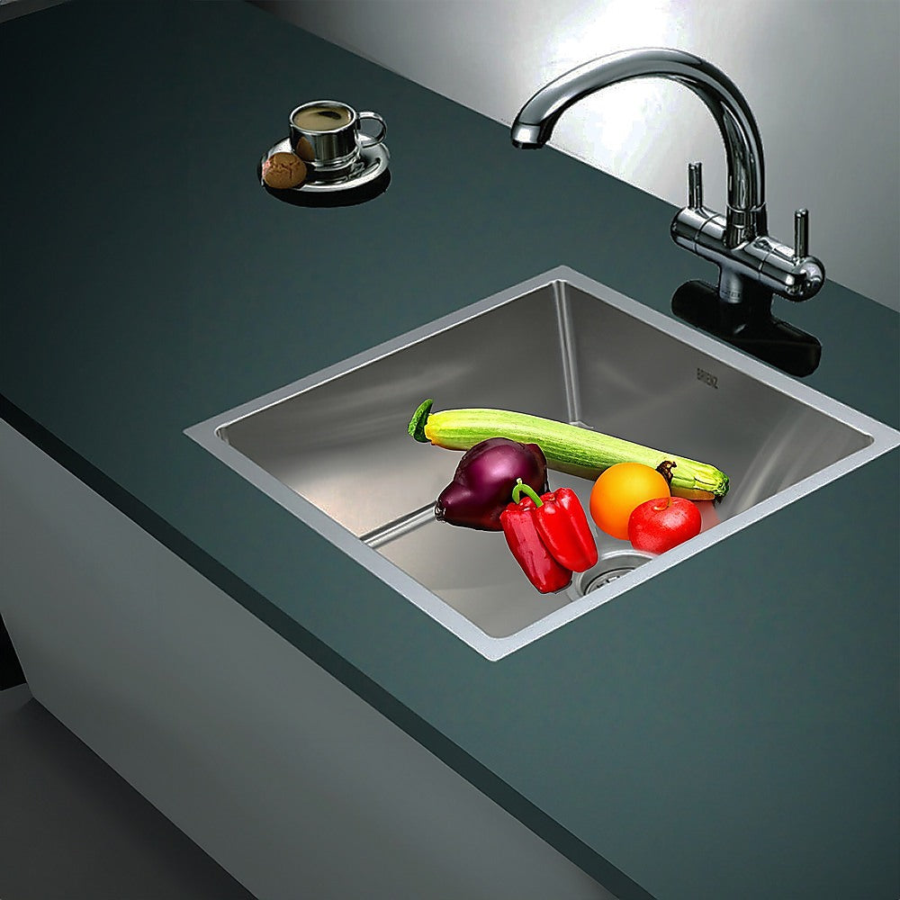 490x440mm Handmade Stainless Steel Undermount / Topmount