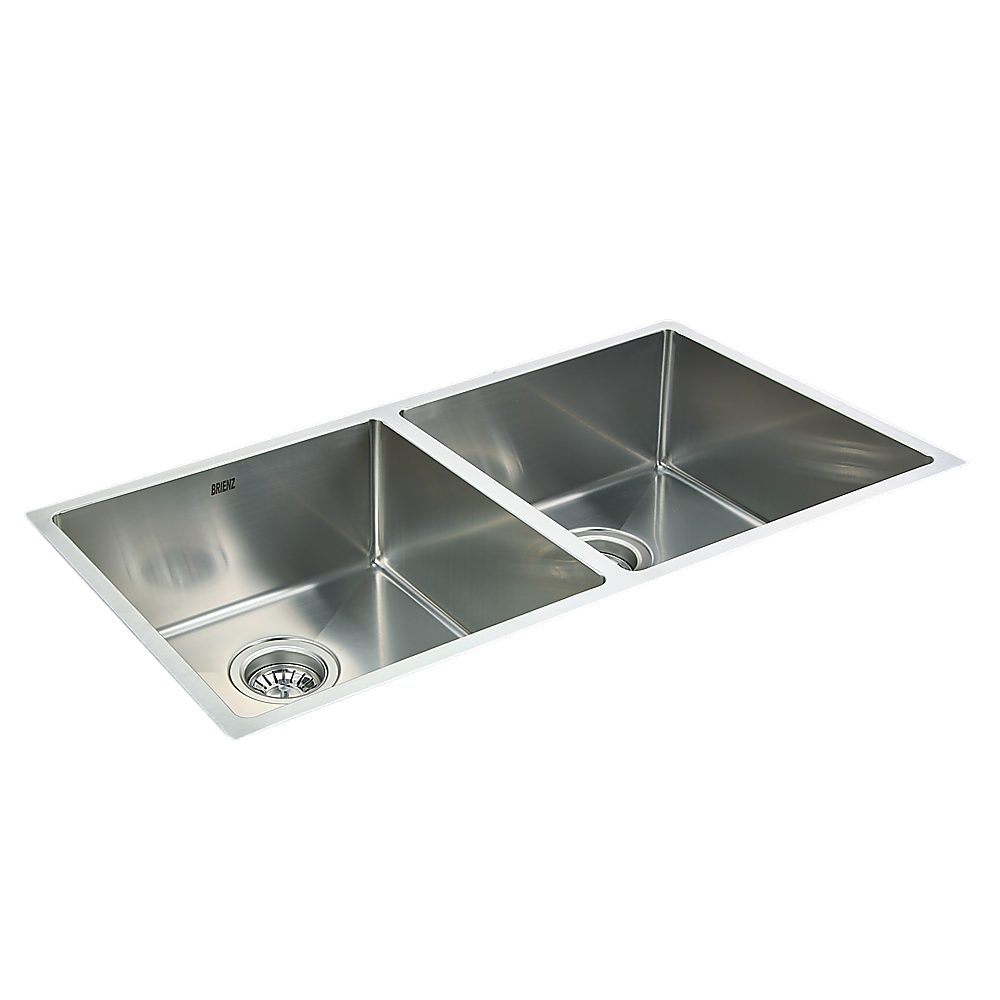 865x440mm Handmade Stainless Steel Undermount / Topmount
