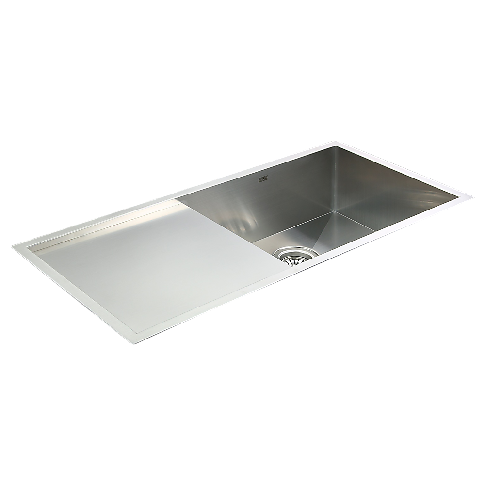 960x450mm Handmade Stainless Steel Undermount / Topmount
