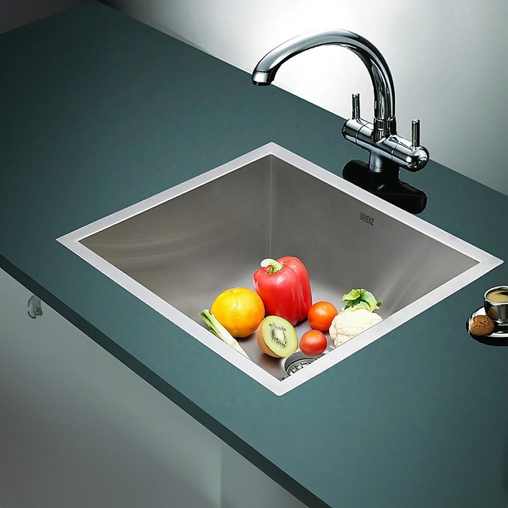 510x450mm Handmade Stainless Steel Undermount / Topmount