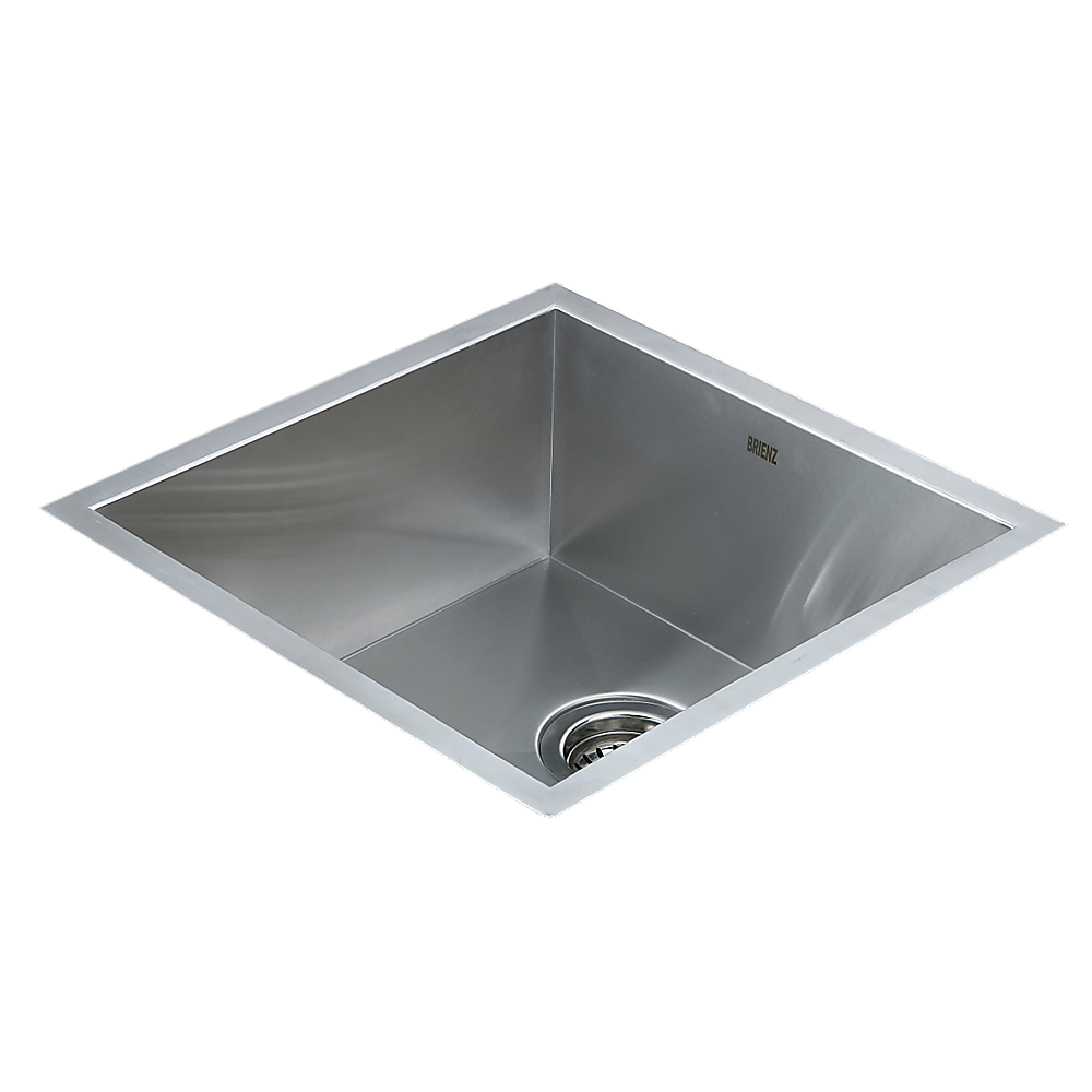 440x440mm Handmade Stainless Steel Undermount / Topmount