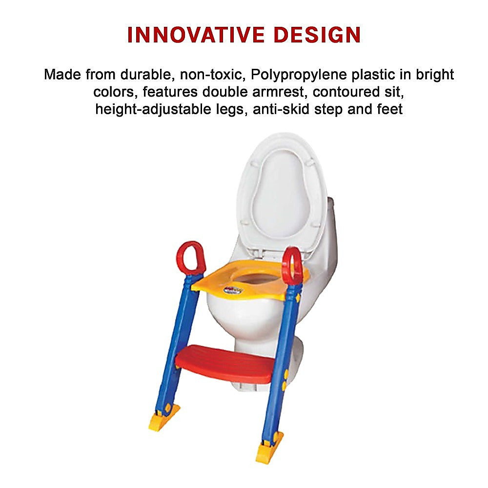 Kids Toilet Ladder Baby Toddler Training Toilet Step Potty Seat Non Slip Trainer