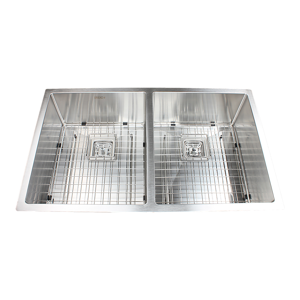 835x505mm Handmade 1.5mm Stainless Steel Undermount / Topmount