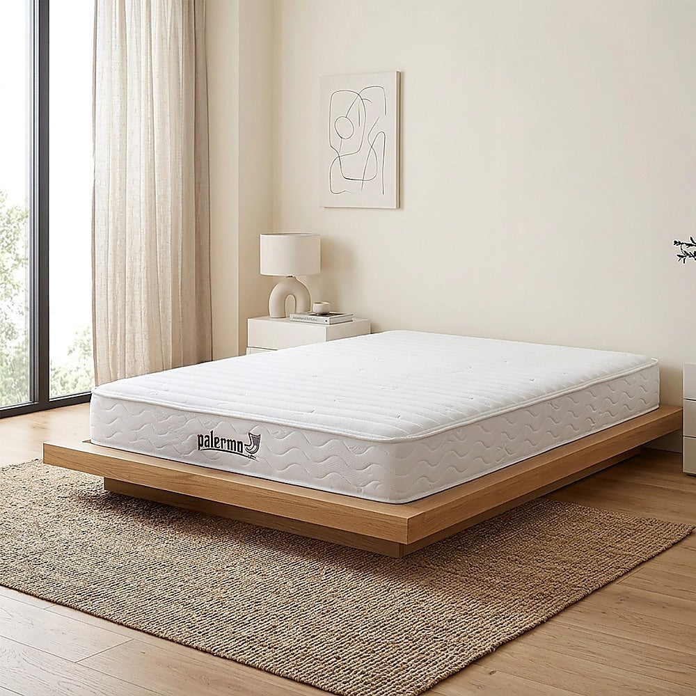 Contour Encased Coil Queen Mattress – Hybrid Support with CertiPUR-US® Certified Foam Comfort Layers