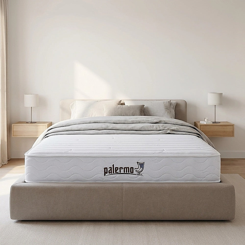 Contour Encased Coil Queen Mattress – Hybrid Support with CertiPUR-US® Certified Foam Comfort Layers