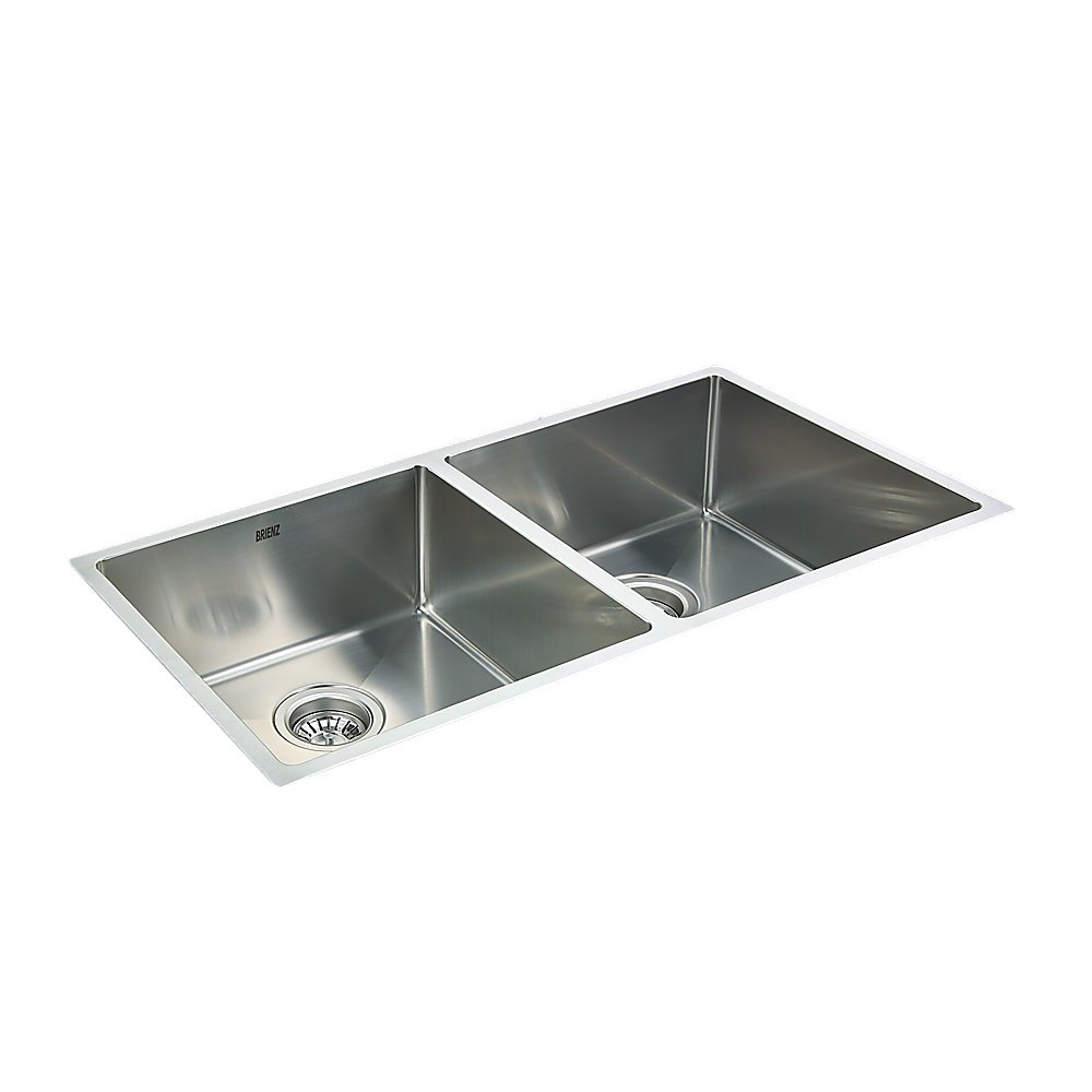 865x440mm Handmade Stainless Steel Undermount / Topmount