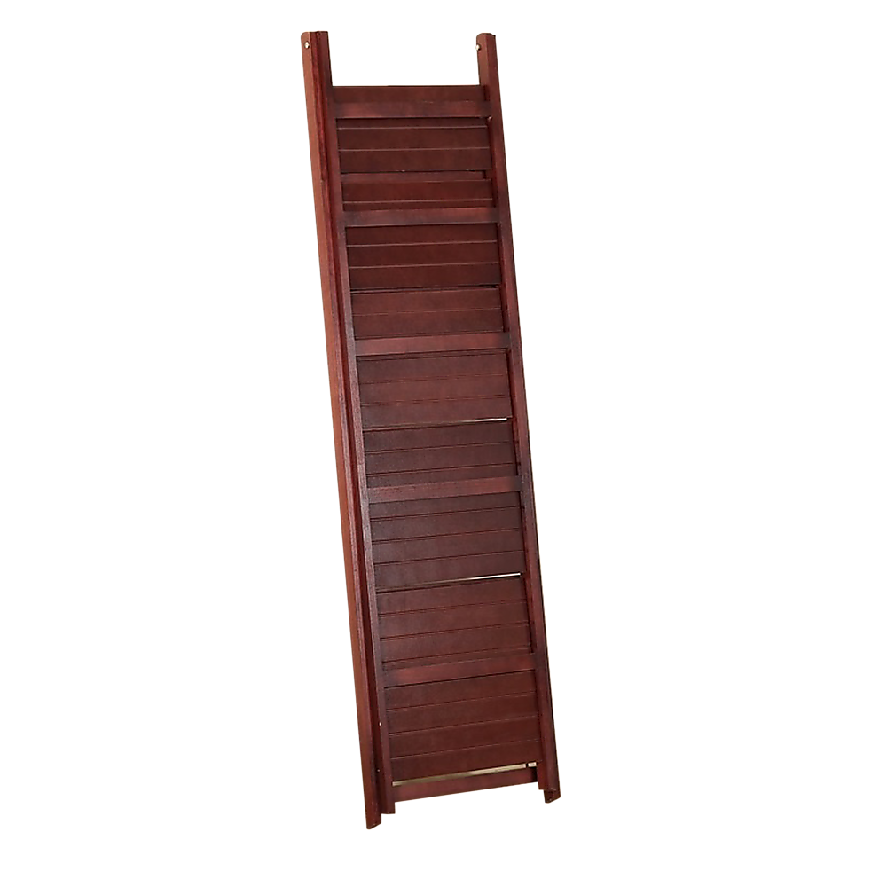 5 Tier Wooden Ladder Shelf Stand Storage Book Shelves Shelving