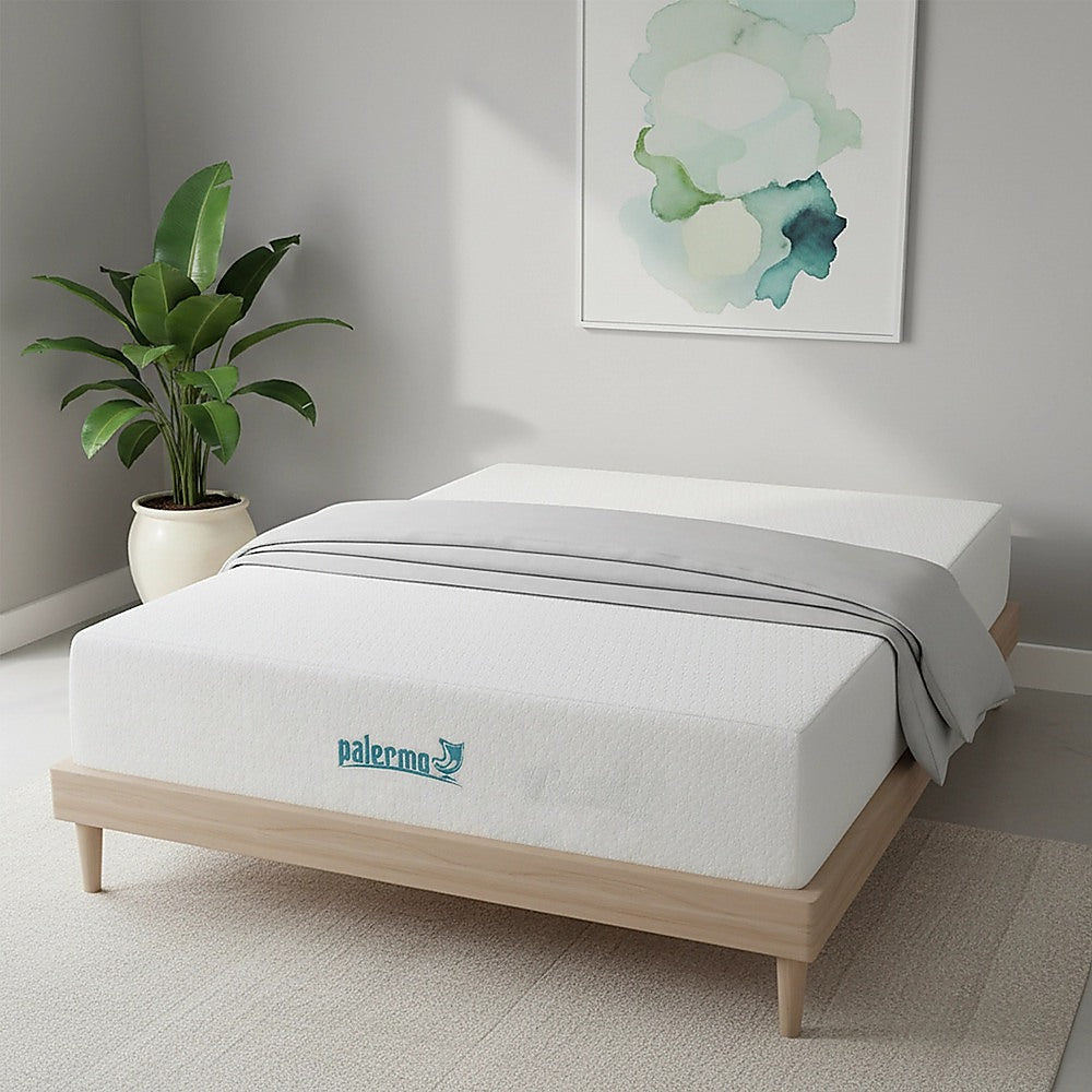 Double 30cm Green Tea Memory Foam Mattress – Cooling Comfort with CertiPUR-US® Certified Foam
