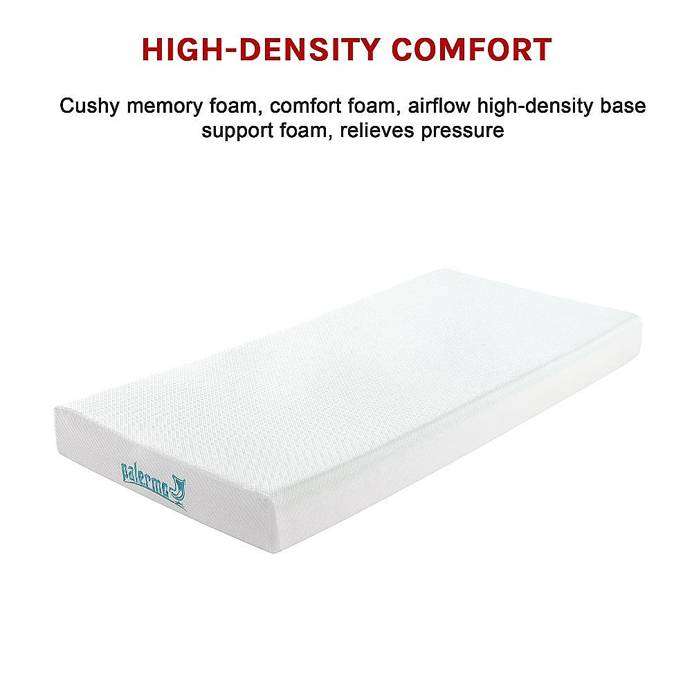 Single Green Tea Memory Foam Mattress