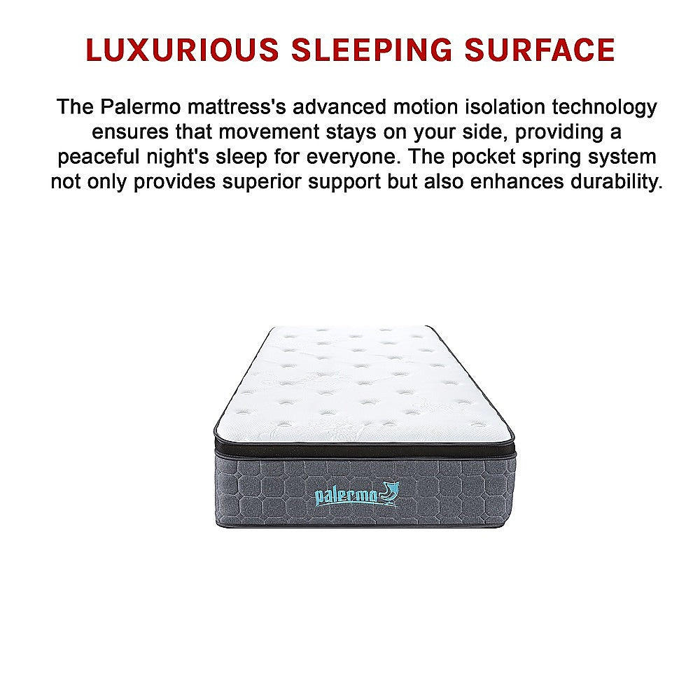 Single Euro Top Pocket Spring Mattress