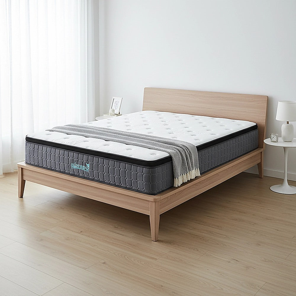 Double Euro Top Pocket Spring Mattress – Motion Isolation Comfort with CertiPUR-US® Certified Foam Layers
