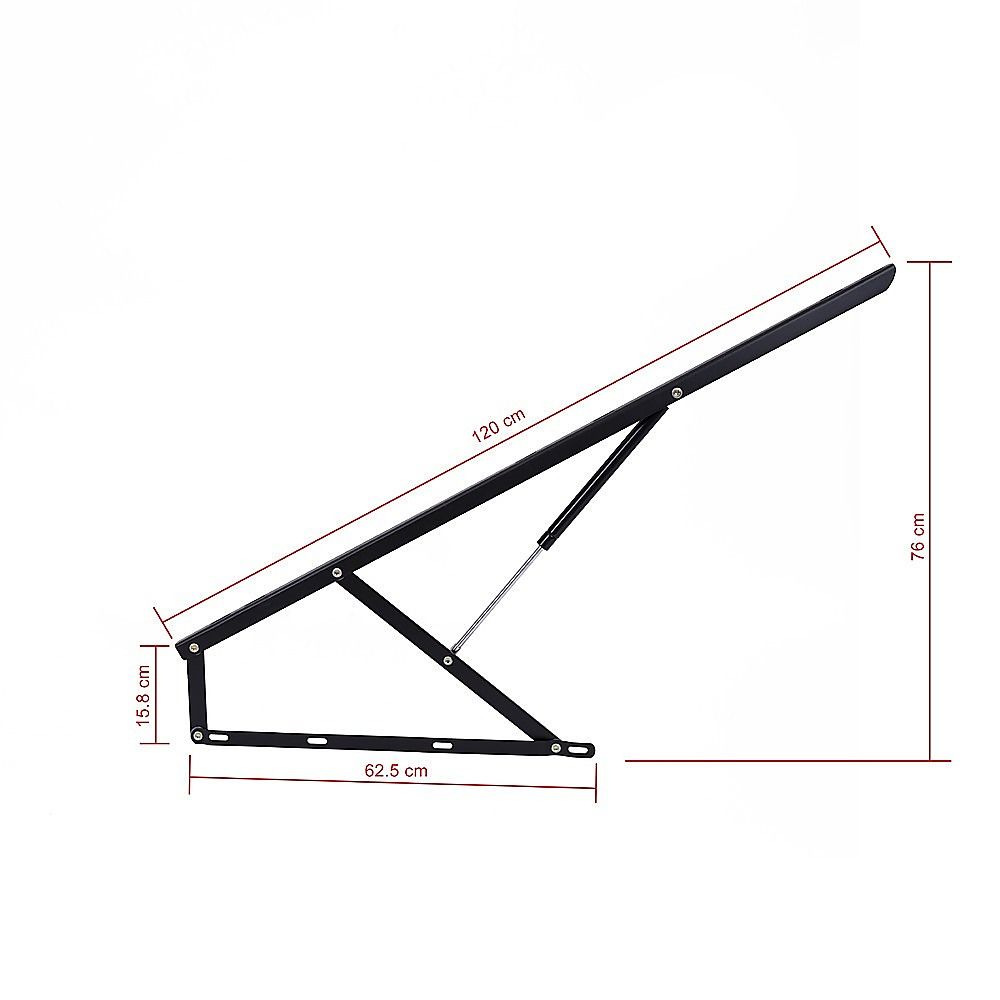 120cm Pneumatic Sofa Bed Lift Up Mechanism Kit