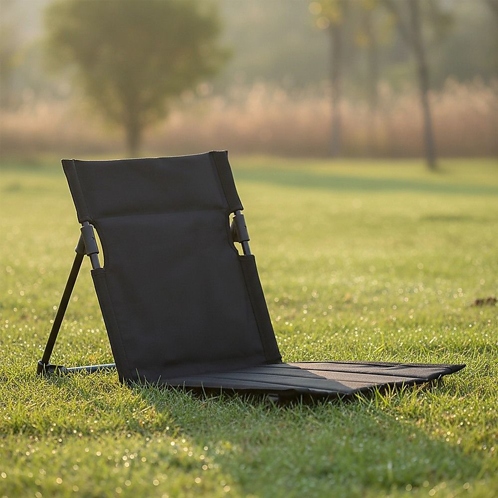 Folding Camping Beach Chair with Back Support Lightweight Travel