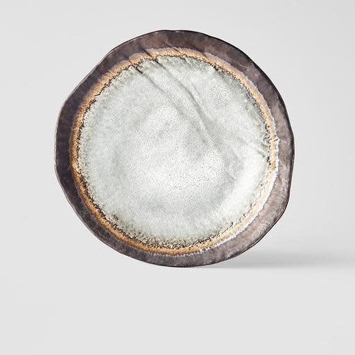 Dinner Plate Organic 27cm Akane Grey Glaze