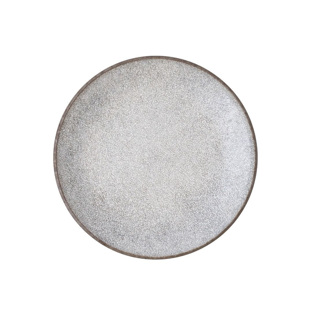Dinner Plate 29cm Crazed Grey Glaze