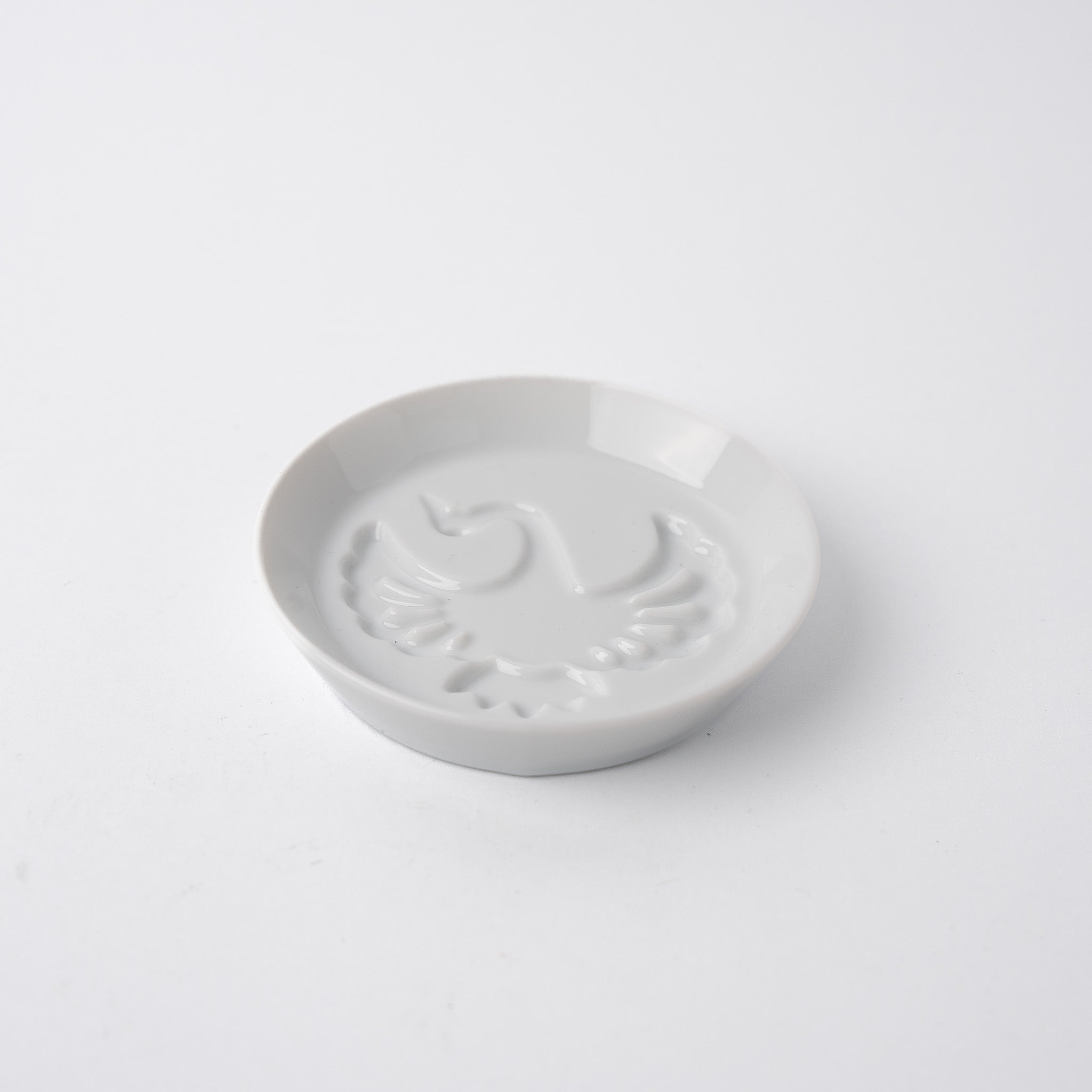 Sauce Dish Silhouette Crane