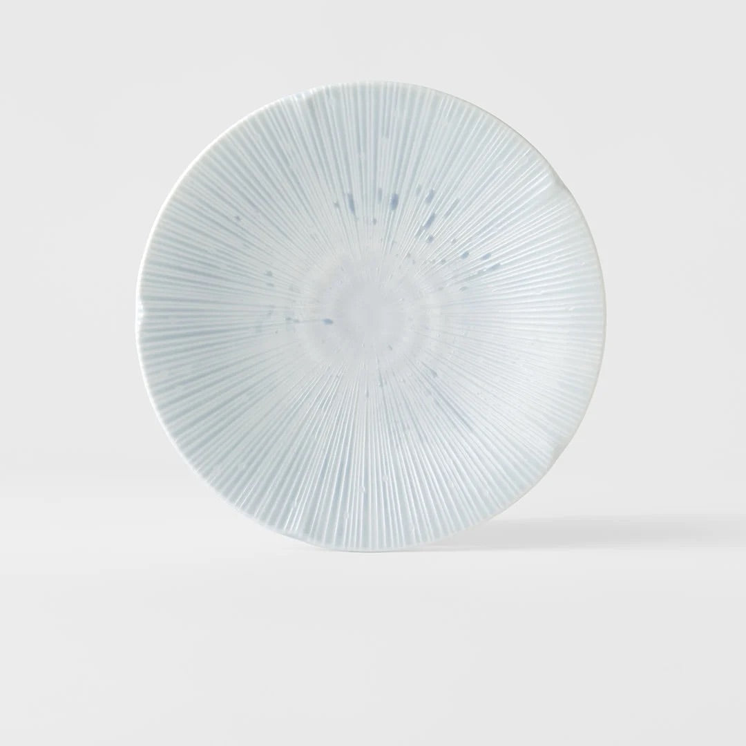 Side Plate 22cm Ice Blue Glaze