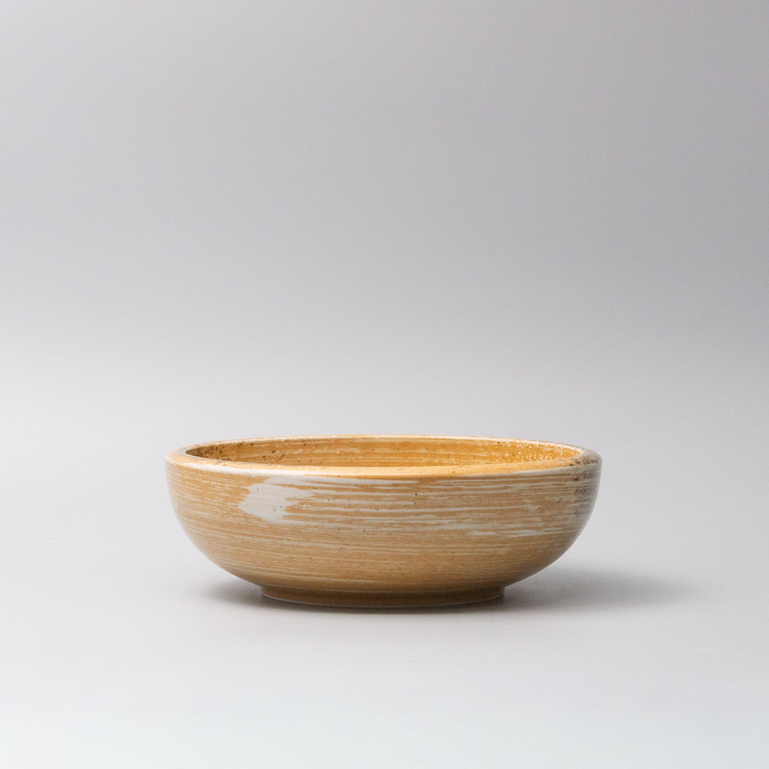 Bowl 24cm Burnt Orange Glaze
