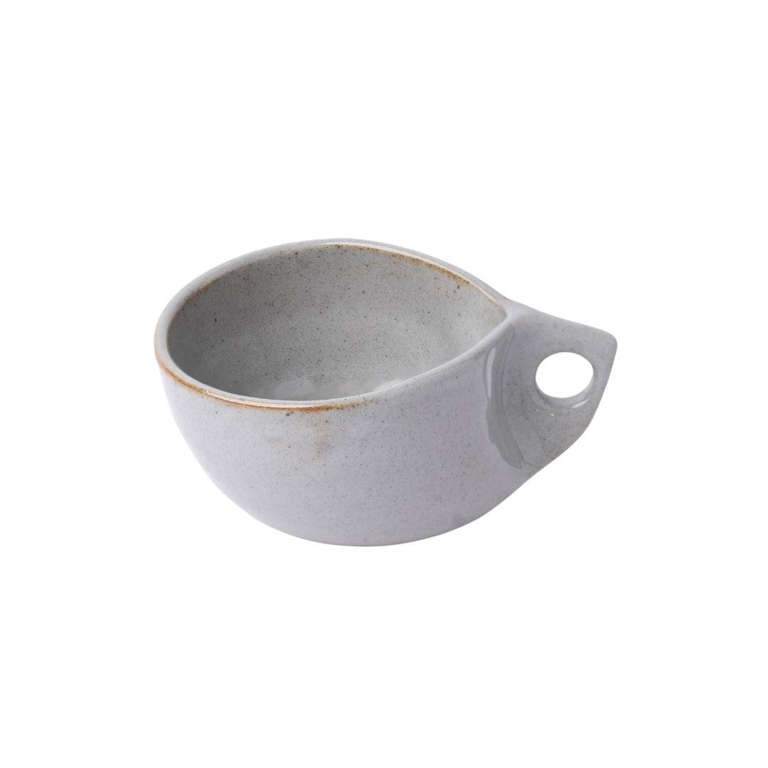 Cup 100ml Arc Grey Glaze