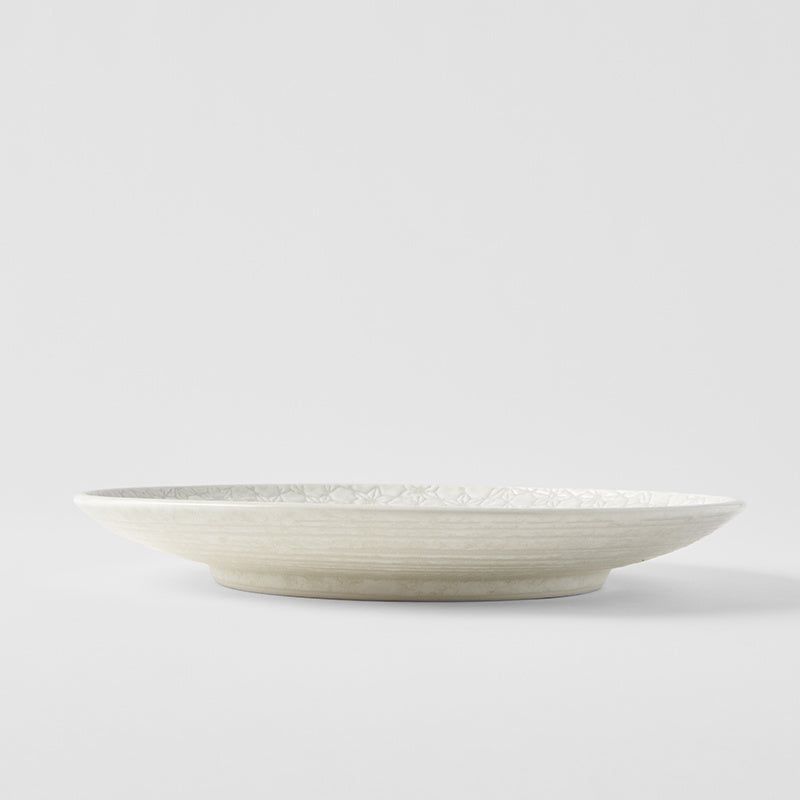 Dinner Plate 25.5cm White Star Glaze