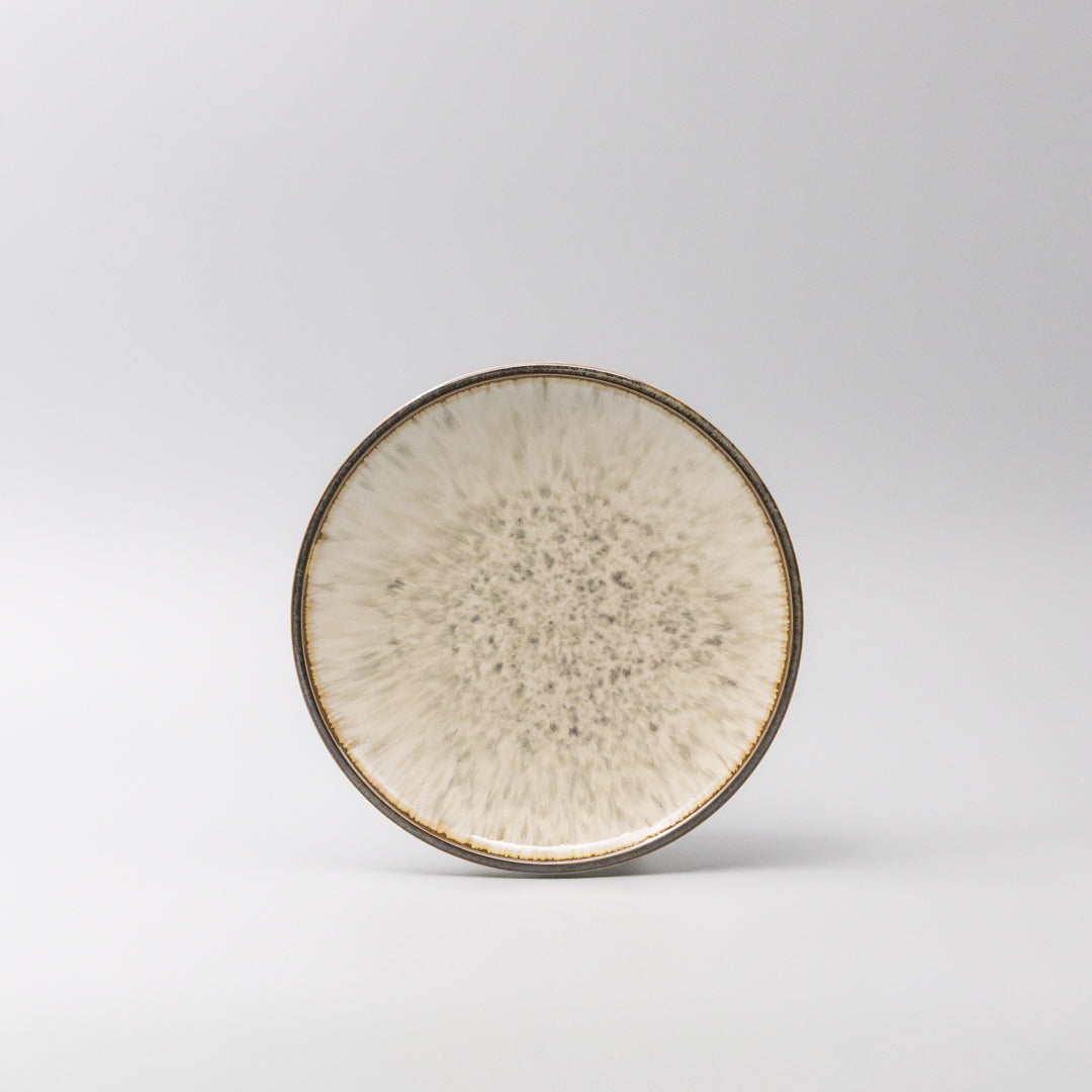 Side Plate 19cm Ivory Pearl Glaze