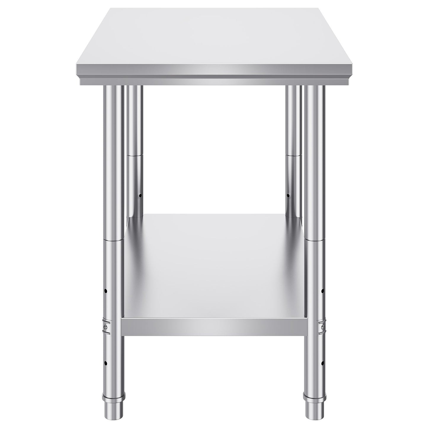 910x610mm Stainless Steel Kitchen Bench Commercial Work Food Prep Table