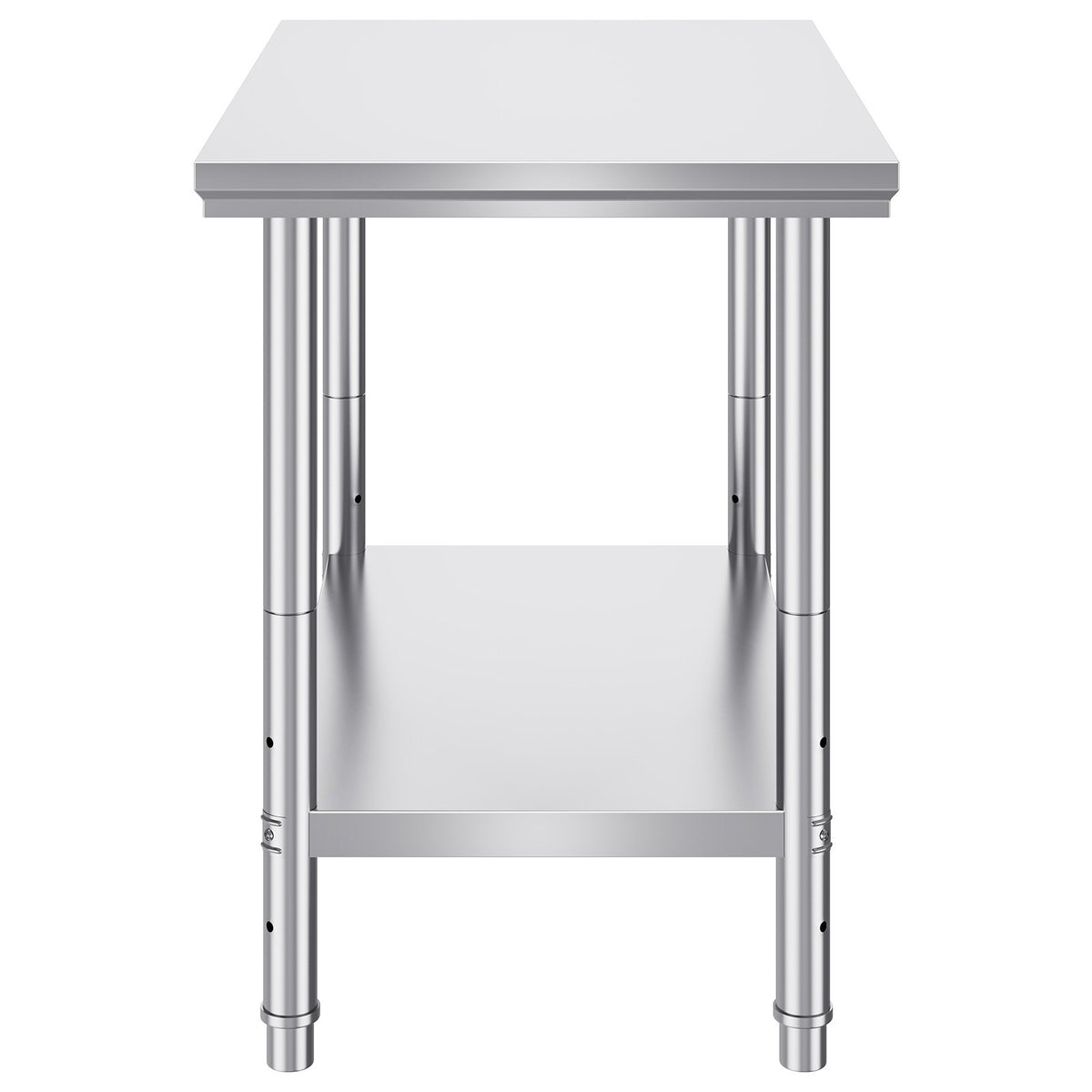 910x610mm Stainless Steel Kitchen Bench Commercial Work Food Prep Table